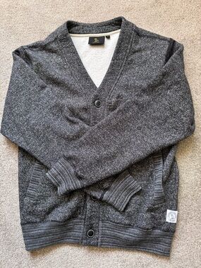 Mens OVO Octobers Very Own Cotton Oversized Button Down Cardigan Size XS